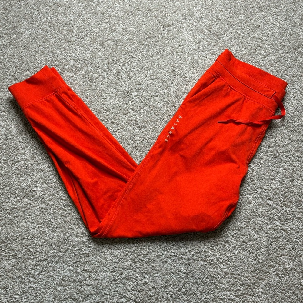 Balance Athletica Red Track Pants